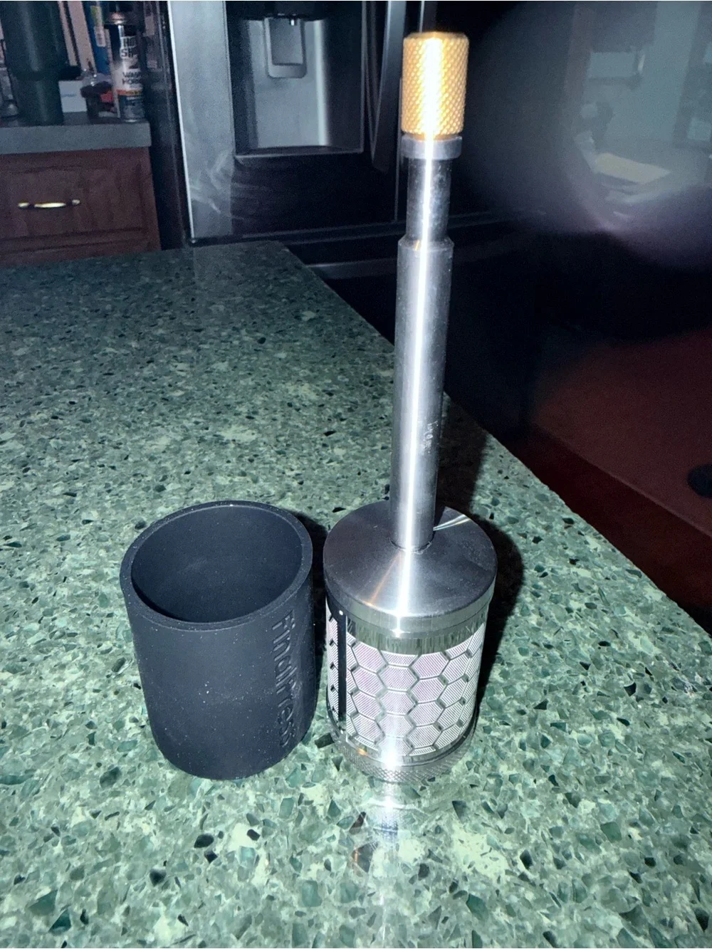 Micro-French Press – Silver